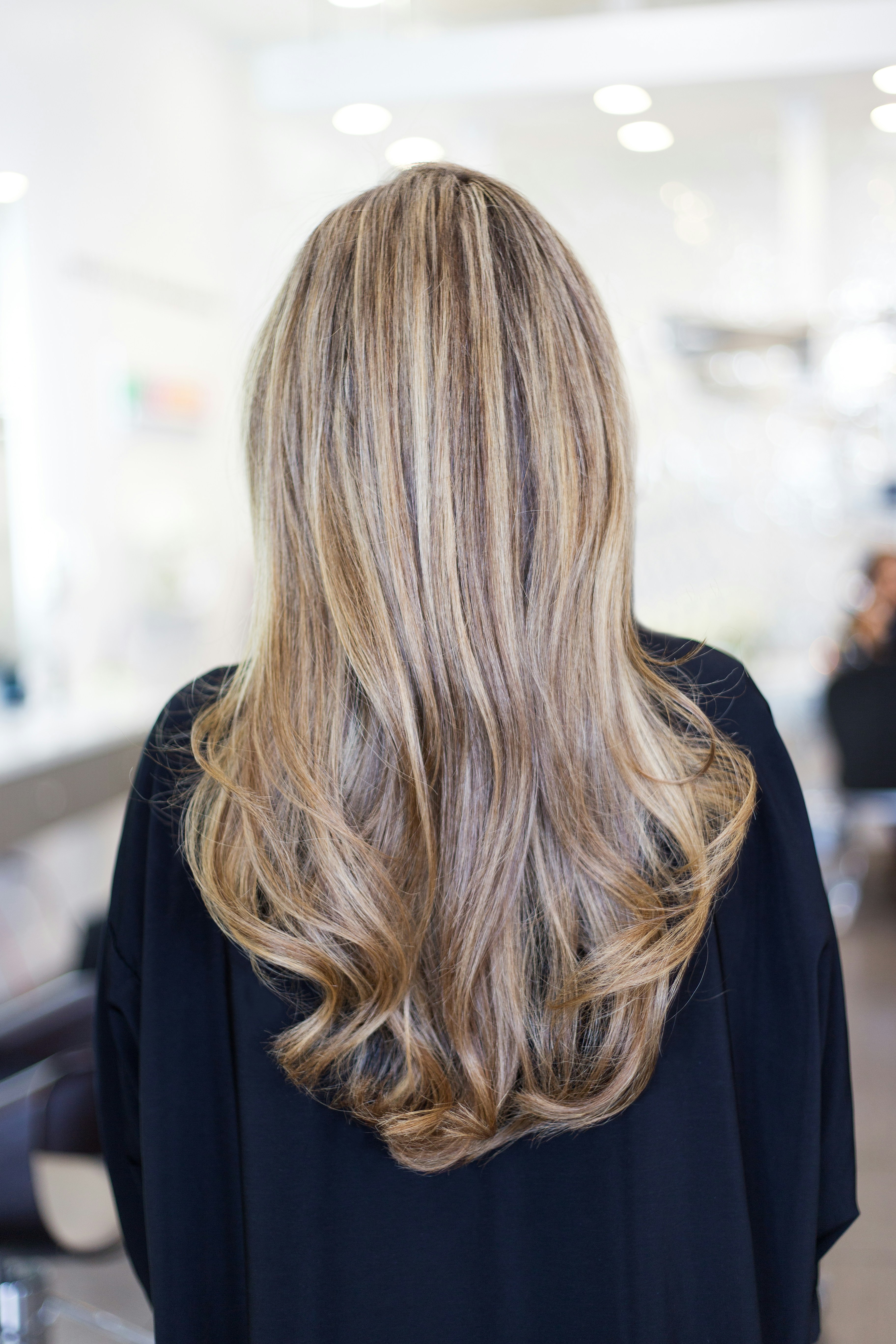 Hair coloring and highlights